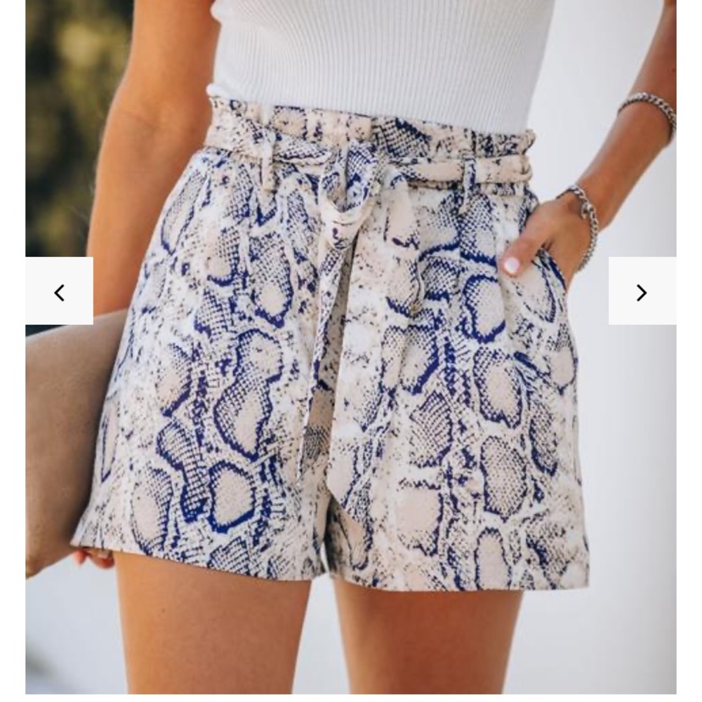 VICI Mamba Paper bag styled shorts NEW